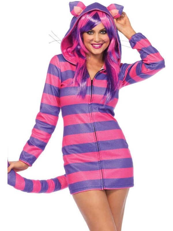 Paars Roze Carnaval Kat