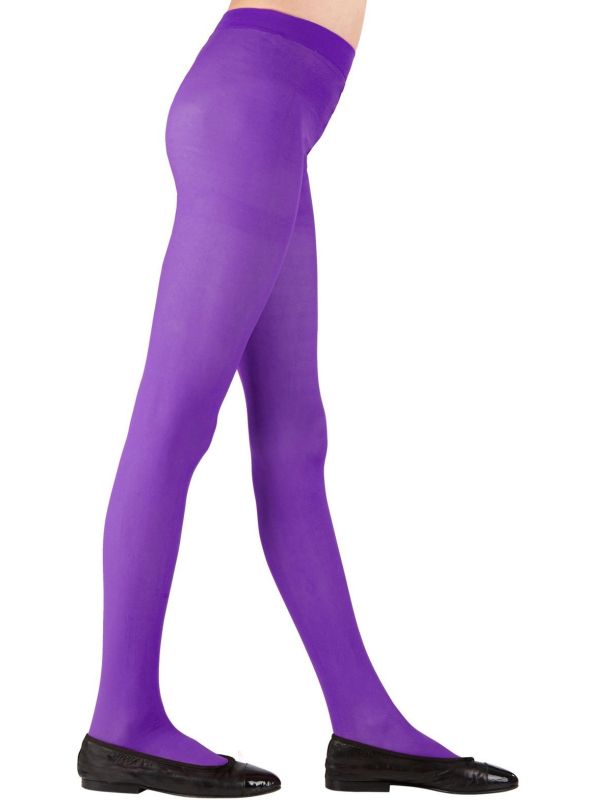 Paarse Basis Maillot Kind 40Den