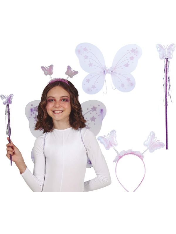 Paarse Feeën set Meisjes