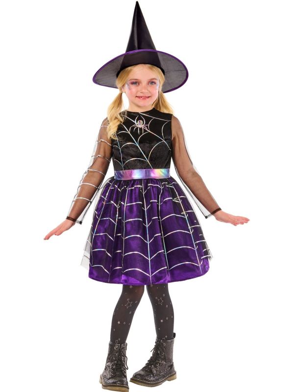 Paarse Heksenjurk Meisjes