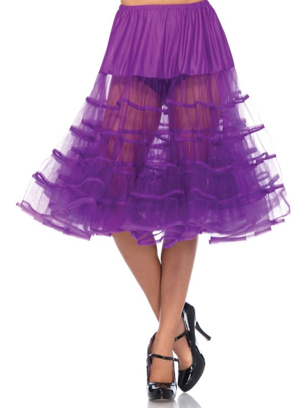 Paarse Luxe Petticoat