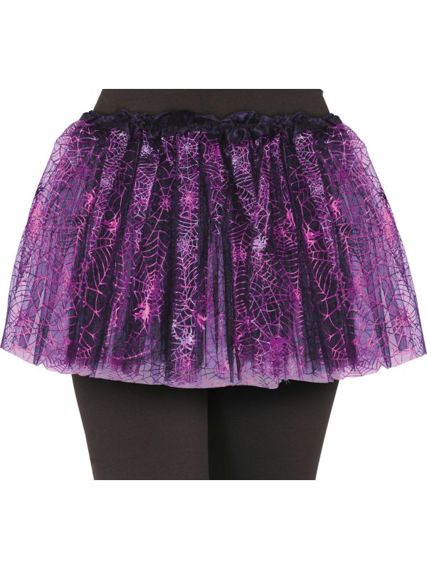 Paarse Tutu met Spinnen Kind