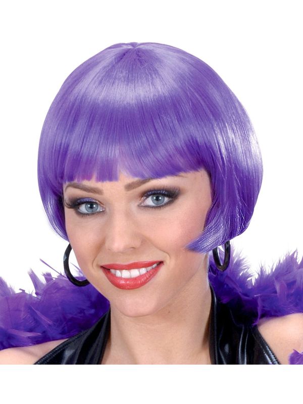 Paarse Valentina Pruik