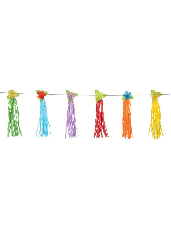 Papieren Hawaii tasselslinger
