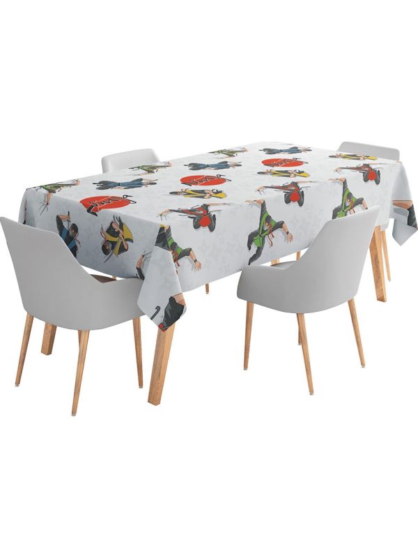 Papieren Ninja Tafelkleed 120x180cm