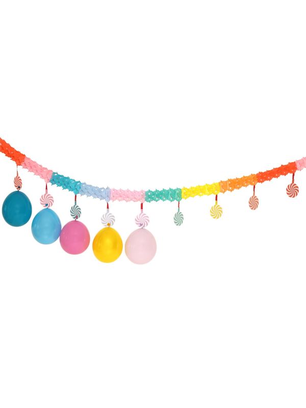 Papieren Slinger Pastel met Onder Hangers