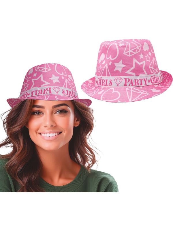 Party Girls Roze Hoed Vrijgezellenfeest