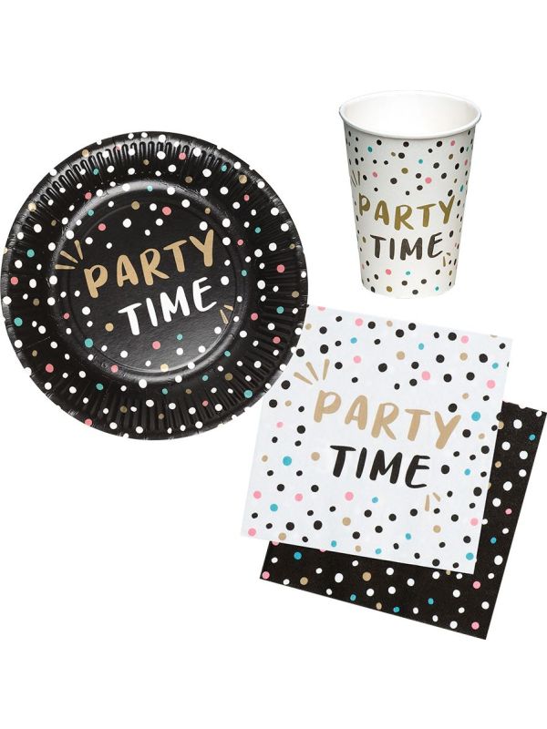 Party Time Servies Set 24-Delig