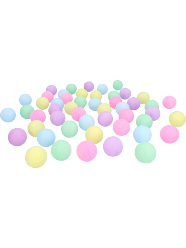 Pastelkleur Beer Pong Ballenset