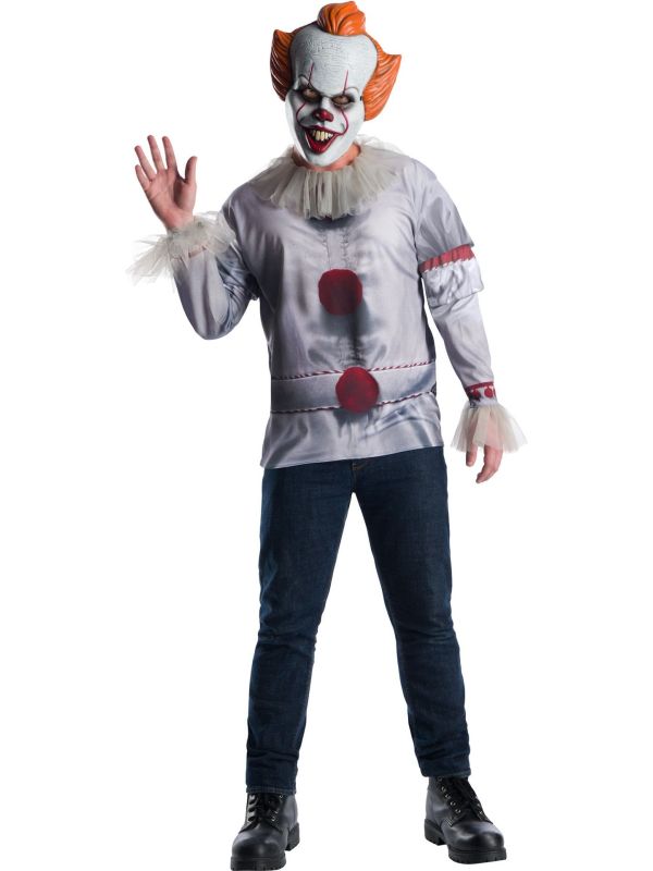 Pennywise Halloween Kostuum Heren IT Clown
