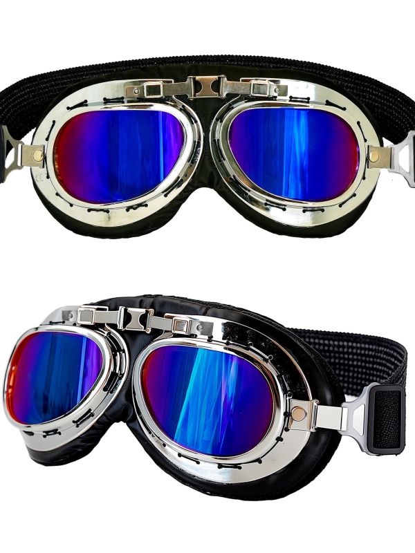 Piloten Bril Blauw Glas Zilver Dames Heren