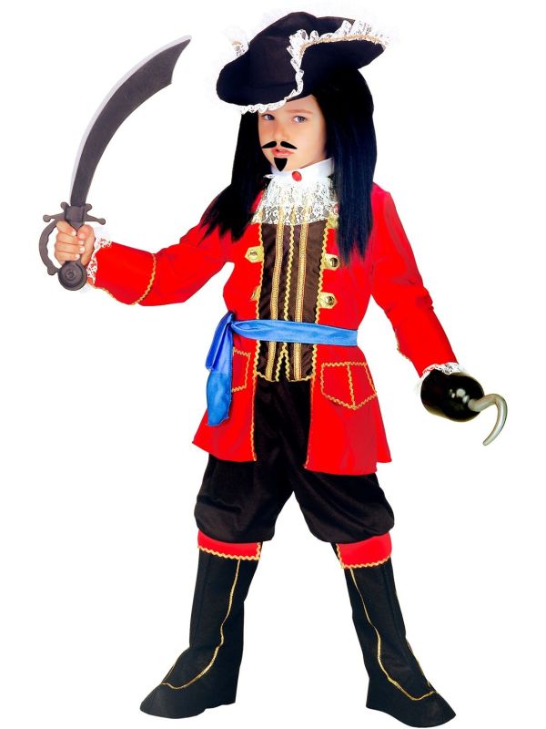 Piraten Kapitein Jongens Kostuum