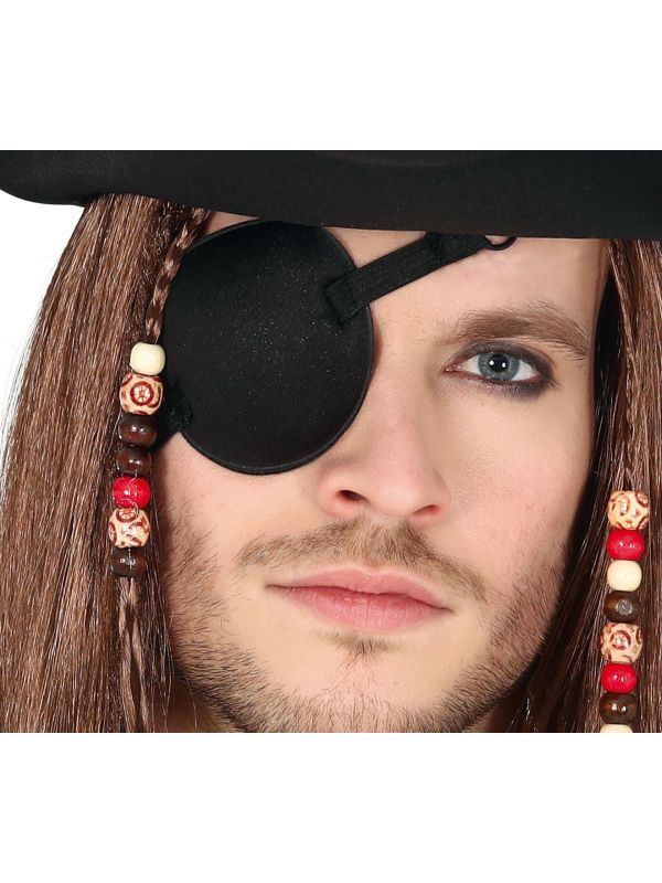Piraten Ooglapje Zwart