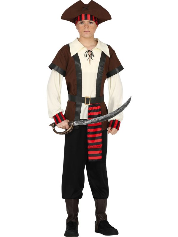 Piraten Outfit Jongens 14-16 Jaar