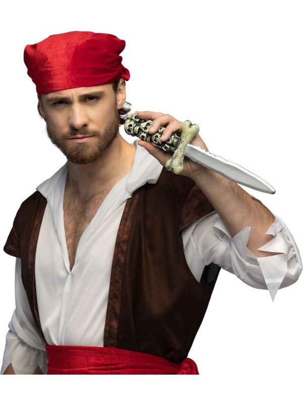 Piraten Skelet Nep Dolk 30cm