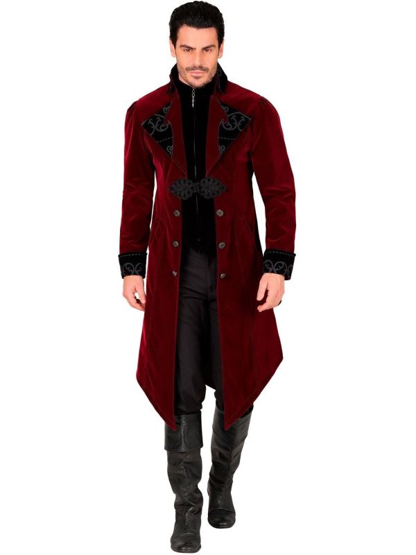 Piratenjas Bordeauxrood Heren