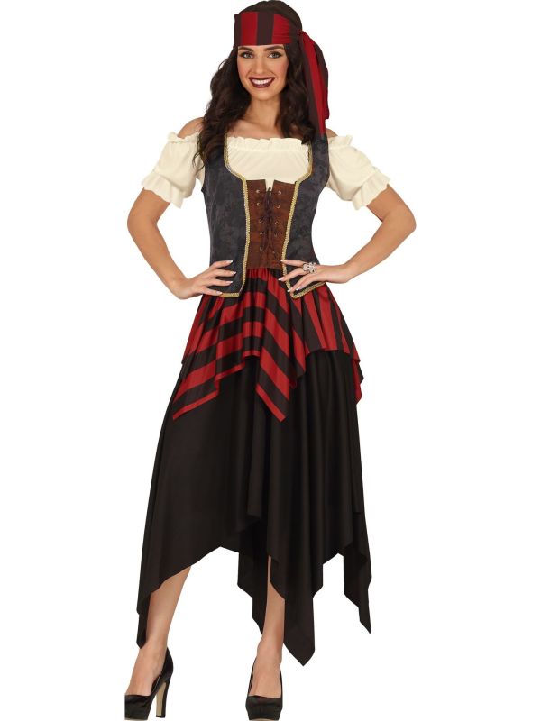 Piratenkostuum Volwassenen Lange Jurk