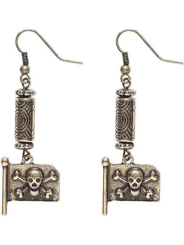 Piratenvlag Oorbellen