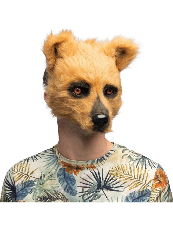 Pluche Berenmasker