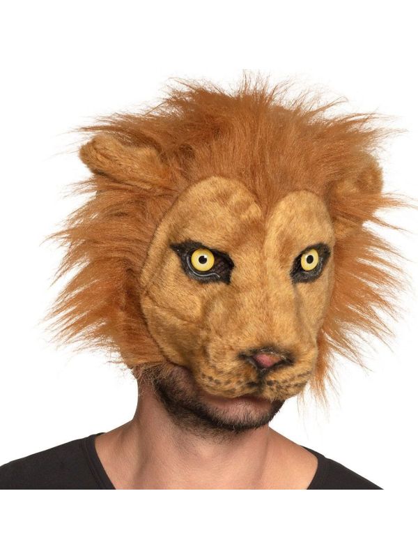 Pluche Half Masker Leeuw