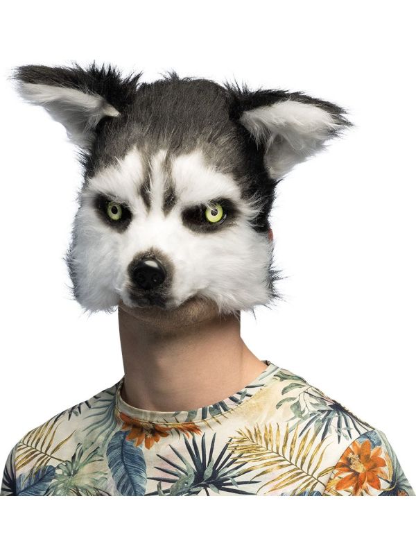 Pluche Husky Masker