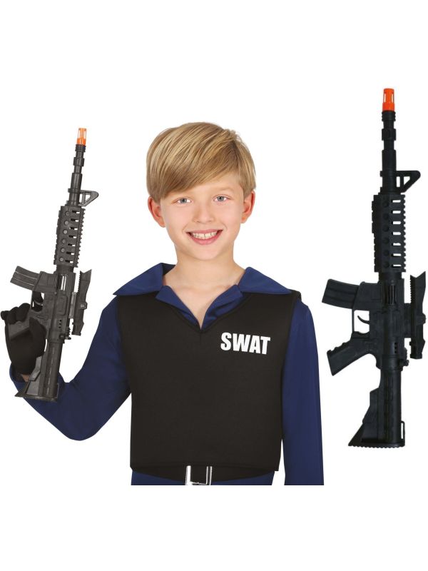 Politie Aanvalsgeweer Zwart 44cm