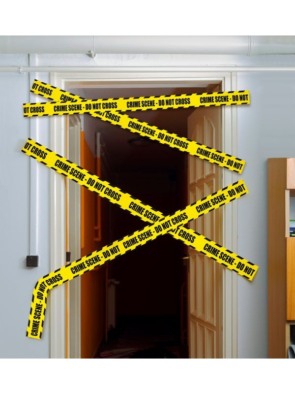 Politie Csi Afzetlint Geel