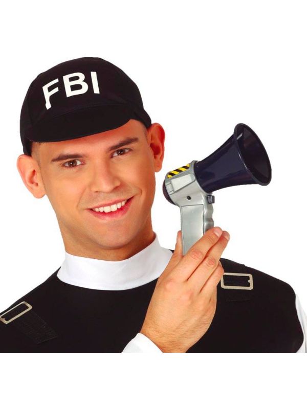 Politie Megafoon met Geluid