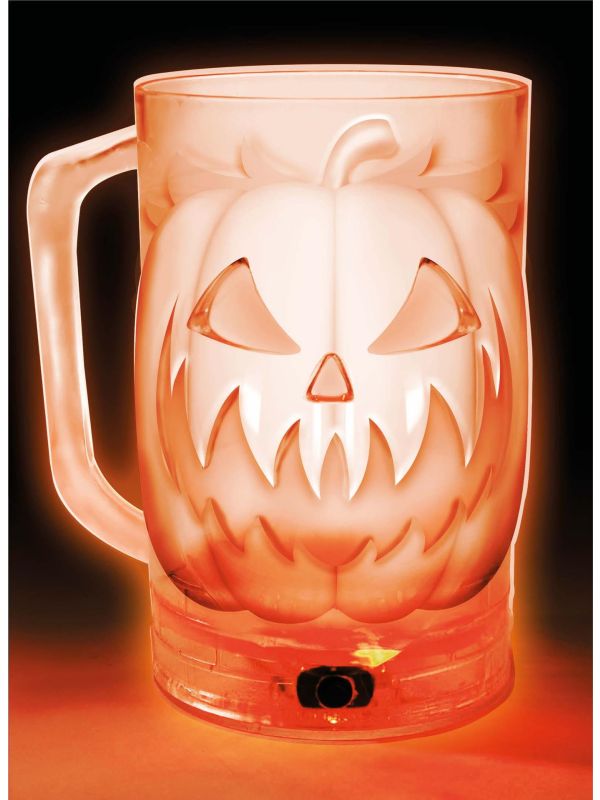 Pompoen Bierpul met Licht