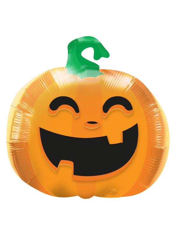 Pompoen Folieballon Halloween 56 cm