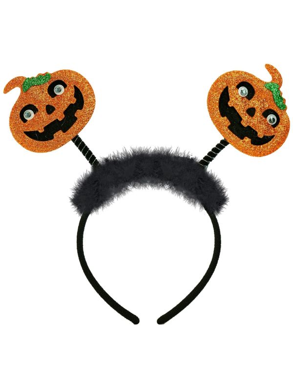 Pompoen Haarband Halloween Dames Heren