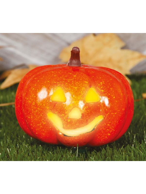 Pompoen met Licht 16cm