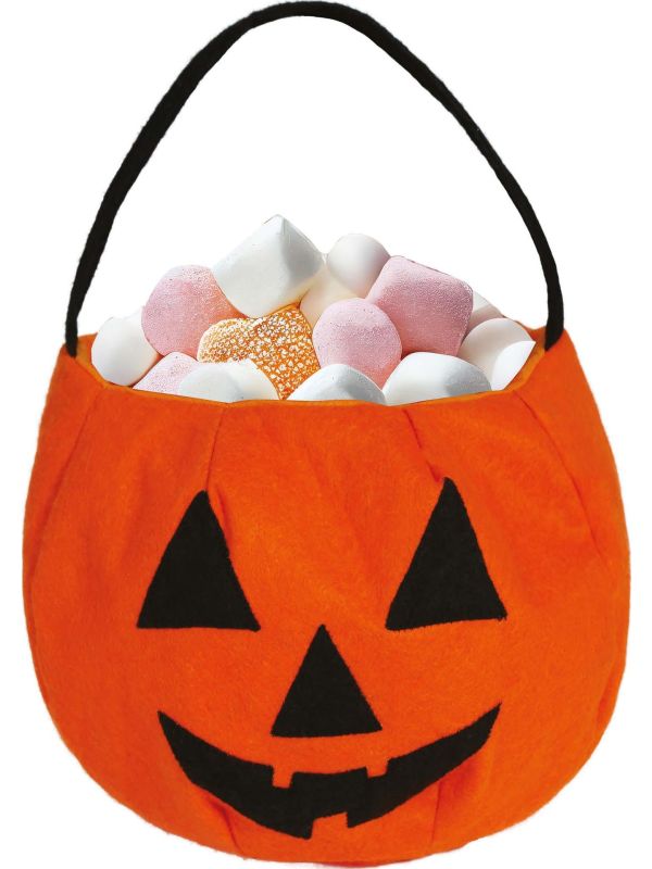 Pompoen Snoeptas Halloween 24cm