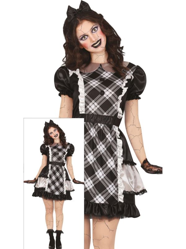 Porcelein Popkostuum Dames