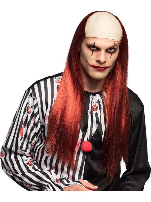 Pruik Horror Clown Halloween