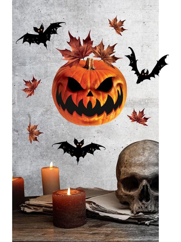 Pumpkin Halloween Muursticker