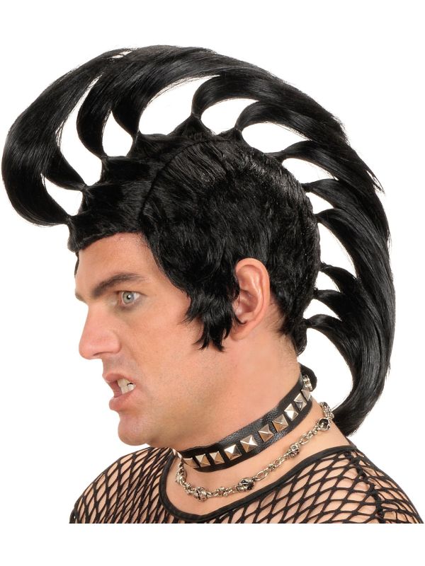 Punk Hanenkam Pruik