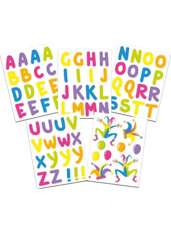 Raamstickers Gekleurd Joker