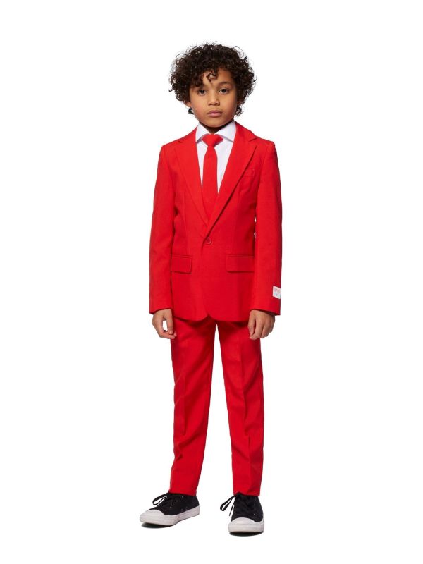 Red Devil Opposuits Kostuum Kind
