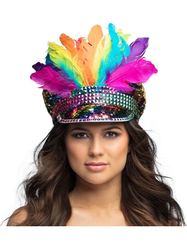 Regenboog Festival Pet met Veren