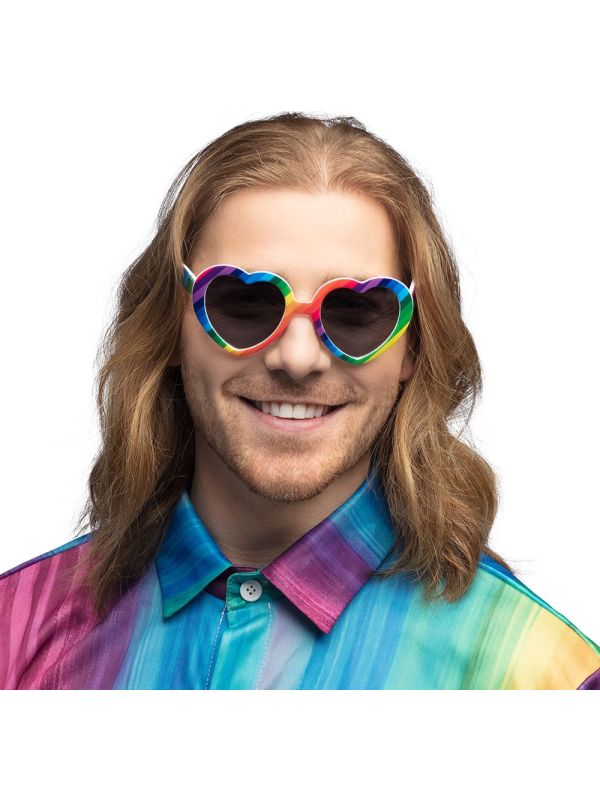 Regenboog Hartjesbril