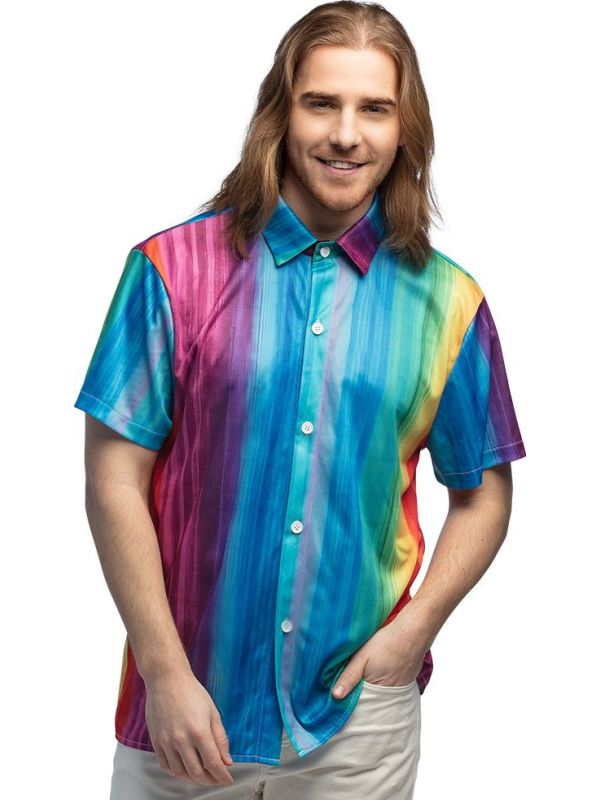 Regenboog Heren Shirt Pride