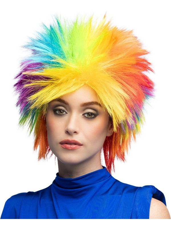 Regenboog Pruik Volwassenen