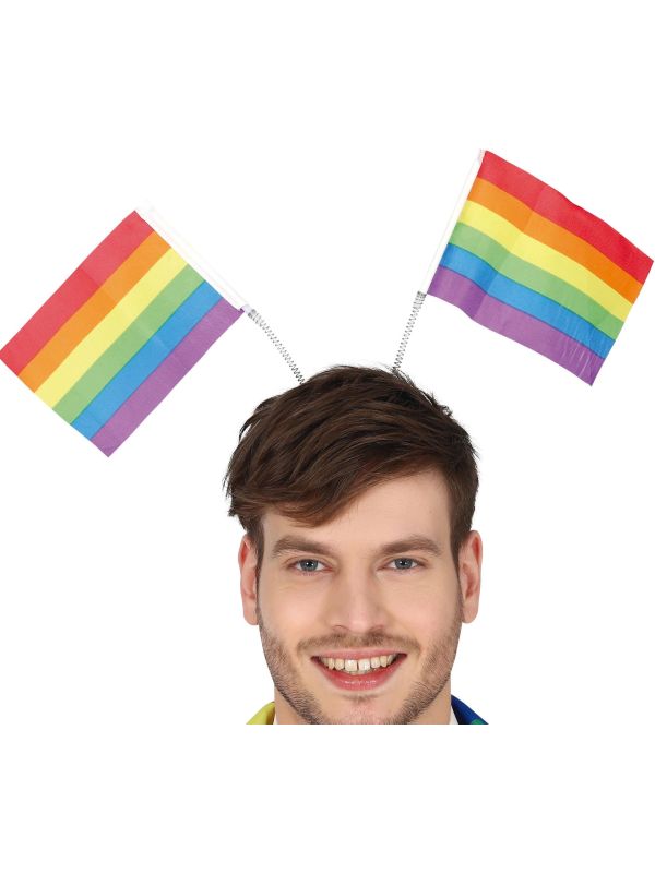 Regenboog Vlaggen Haarband