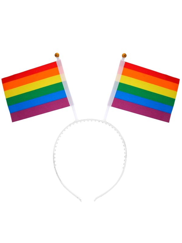 Regenboog Vlaggetjes Haarband Pride Dames Heren