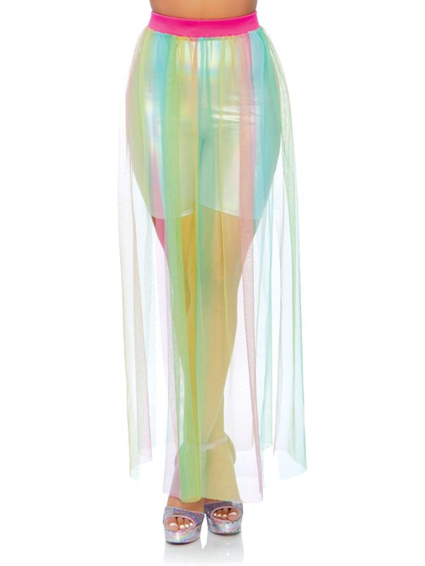 Regenboogkleurige Rok met Stroken