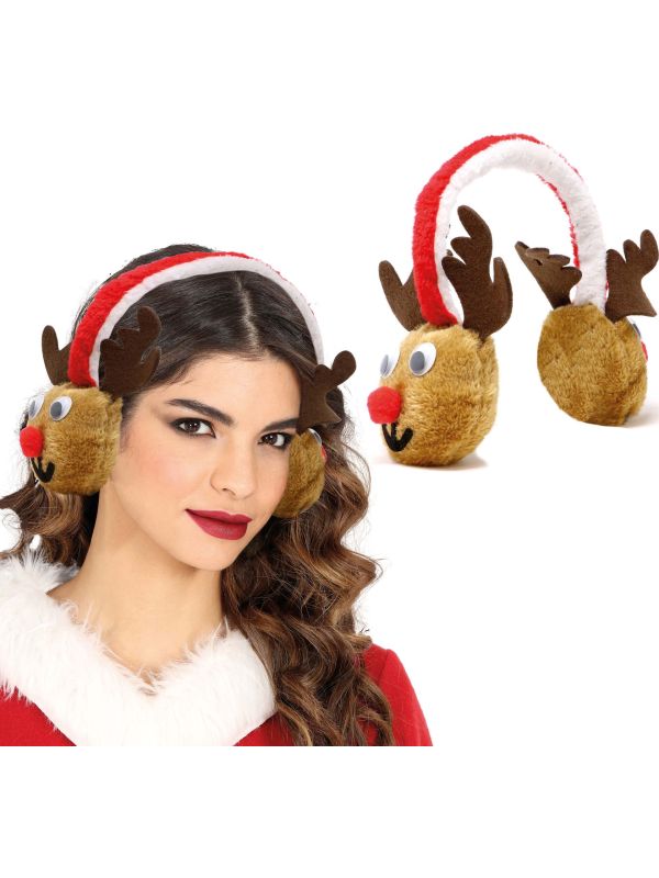 Rendier Kerst Oorwarmers