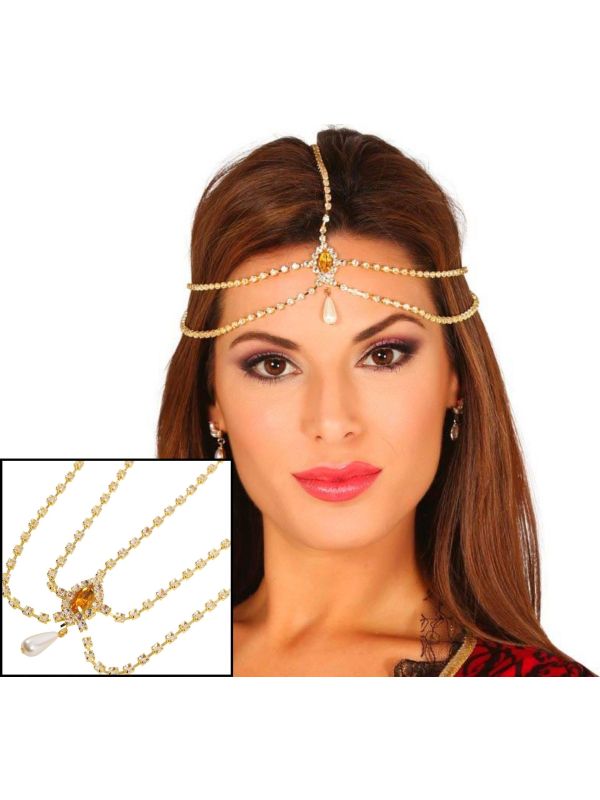 Retro 20's Hoofdband met Strass