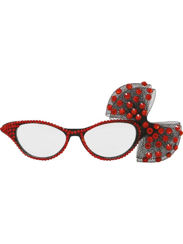 Retro Bril met Strik