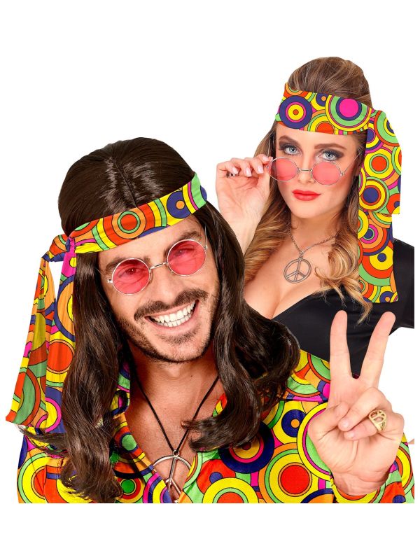 Retro Cirkels 70's Disco Hoofdband